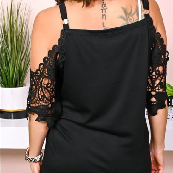 Black Summer Dress - Picture 2 of 3